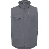 Russell athletic Russell Heren Gilet voor zwaar gebruik (Konvooi Grijs)