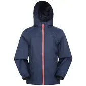 Mountain Warehouse Kinderen/Kinderen Torrent waterdichte jas met getapete naad (Blauw)