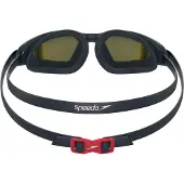 Speedo Unisex zwembril Hydropulse gespiegeld voor volwassenen (NAVY/BLAUW)