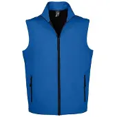 Sols Unisex Race Softshell Gilet voor volwassenen (Koningsblauw)