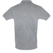 Sols Heren Perfect Pique Korte Mouw Poloshirt (Grijze Mergel)