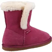 Hush puppies Meisjes Ashlynn Suede Slippers (Rose)