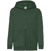 Fruit Of The Loom Kinderen/Kinderkapjes Sweatshirt (Fles groen)