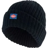 Lee cooper Grof gebreide muts (Zwart)