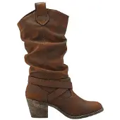 Rocket dog Vrouwen/dames Sidestep Mid-Calf Western Boot (Bruin)