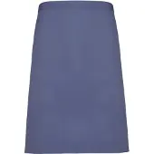 Premier Dames/Dames Mid-Length Apron (Pakket van 2) (Marineblauw)