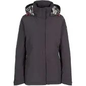 Trespass Dames/Dames Frosty Gewatteerde Waterdichte Jas (Zwart)