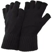 Floso Heren vingerloze winterhandschoenen (Donkergrijs)