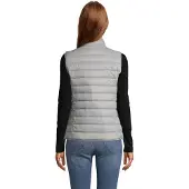 Sols Dames/Dames Wave Lichtgewicht Bodywarmer (Metaalgrijs)