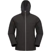 Mountain Warehouse Heren Exodus Waterdichte Soft Shell Jas (Zwart)