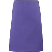 Premier Dames/Dames Mid-Length Apron (Pakket van 2) (Paars)