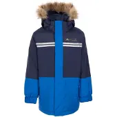 Trespass Regenjas Laytone voor kinderen (Marineblauw)