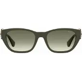 Moschino Dames Buckle Zonnebril (Bruin)