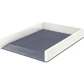 Leitz Brievenbak Wow A4 wit/grijs | 4 stuks
