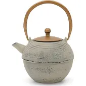 Bredemeijer - Theepot Sakura 1,2L gietijzer grijs met filter - theezeef