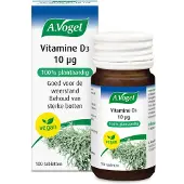 A Vogel Vitamine D3 10ug (100 tabletten)