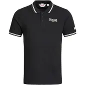 Lonsdale Shirt 'Causton' zwart / wit