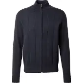 Bugatti Gebreid vest marine