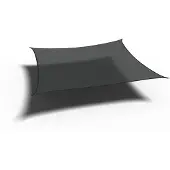Platinum Sun & Shade Coolfit schaduwdoek vierkant 360x360cm Zwart