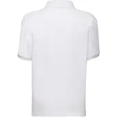Fruit Of The Loom Kinder/Kinder 65/35 Piqué Poloshirt (Wit)