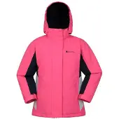 Mountain Warehouse Honing ski-jas voor kinderen (Lichtroze)
