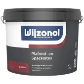 Wijzonol Plafond- En Spacklatex - 10L