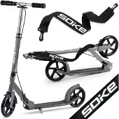Soke City grijze scooter