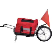 Syfax Fietstransporttrailer met 1 wiel en opbergtas