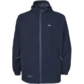 Trespass - "Qikpac" jas, waterdicht, uni, voor heren/dames, model TP433 (maat 2XS) (marineblauw)