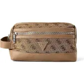 GUESS Toilettas 'BERLIN' donkerbeige / bruin