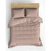 L'essentiel Maison L'Essentiel, beddengoed voor het huis, effen, beige, ranforce katoenen dekbedovertrekset (Frans), beige, 100% katoen ranforce, 240 x 220 cm