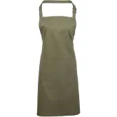 Premier Dames/Dames Kleuren Bipschort Met Zak / Werkkleding (Olijf)