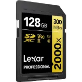 Lexar SDXC Professional UHS-II 2000x 128GB