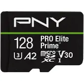 PNY Elite Uhs-i C10 U3 V30 128gb Geheugenkaart