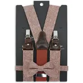 Sir Redman Bretels Combi Pack Sposo Stiloso Burgundy - | Rood | Maat one size