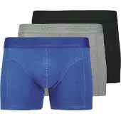Jack & Jones Boxershorts 'Ordinary' blauw / grijs / zwart
