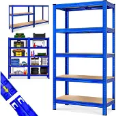 Monzana Stellingkast Blauw 180x90x40cm tot 875kg
