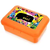 Aptel Lunchbox - Oranje - Cool Print - 750 ml