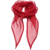 Premier Dames/vrouwenwerk Chiffon Formele Sjaal (Rood)