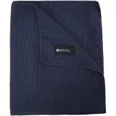 Mountain Warehouse Grote geribbelde handdoek (Marine)