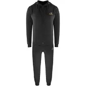 Aquascutum Heren trainingspak met rits (Zwart)