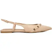 GUESS Ballerina met riempjes 'DORLEE' nude