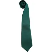 Premier Heren Kleuren Mode Stropdas (Fles groen)