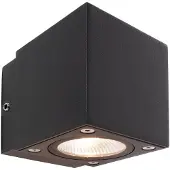 Deko-light Cubodo II Single DG Mini 731029 LED-wandlamp 5 W LED Basaltgrijs