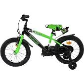 Volare Sportivo kinderfiets - voor jongens - 16 inch - groen zwart