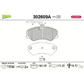 Valeo 302609A Remblokken