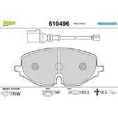 Valeo 610496 Remblokken