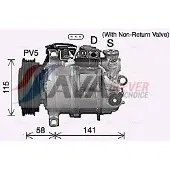 Ava Cooling MSAK772 Aircopomp