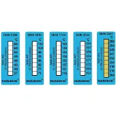 Testo Temperatuurmeetstrip Temperatuurmeetstrip 50 x 18 mm, Metrologie, Blauw