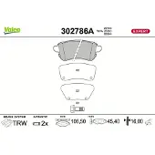 Valeo 302786A Remblokken